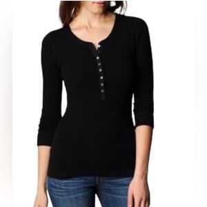 EUC True Religion cashmere henley